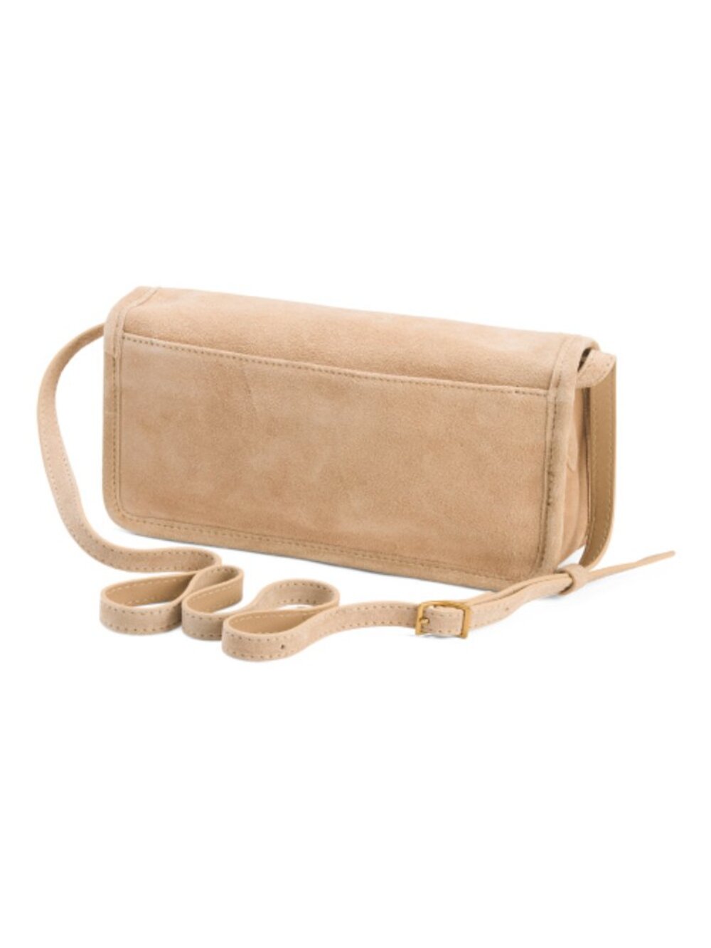 MARGOT Suede Flap Crossbody - Picture 3 of 5